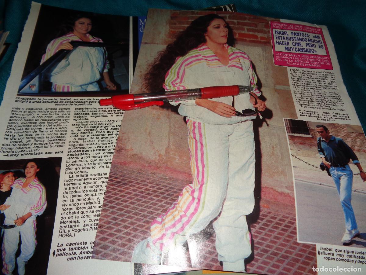 Coleccionismo de revista Diez Minutos: RECORTE : ISABEL PANTOJA, ES CANSADO HACER CINE. DIEZ MINUTOS, JUNIO 1990
