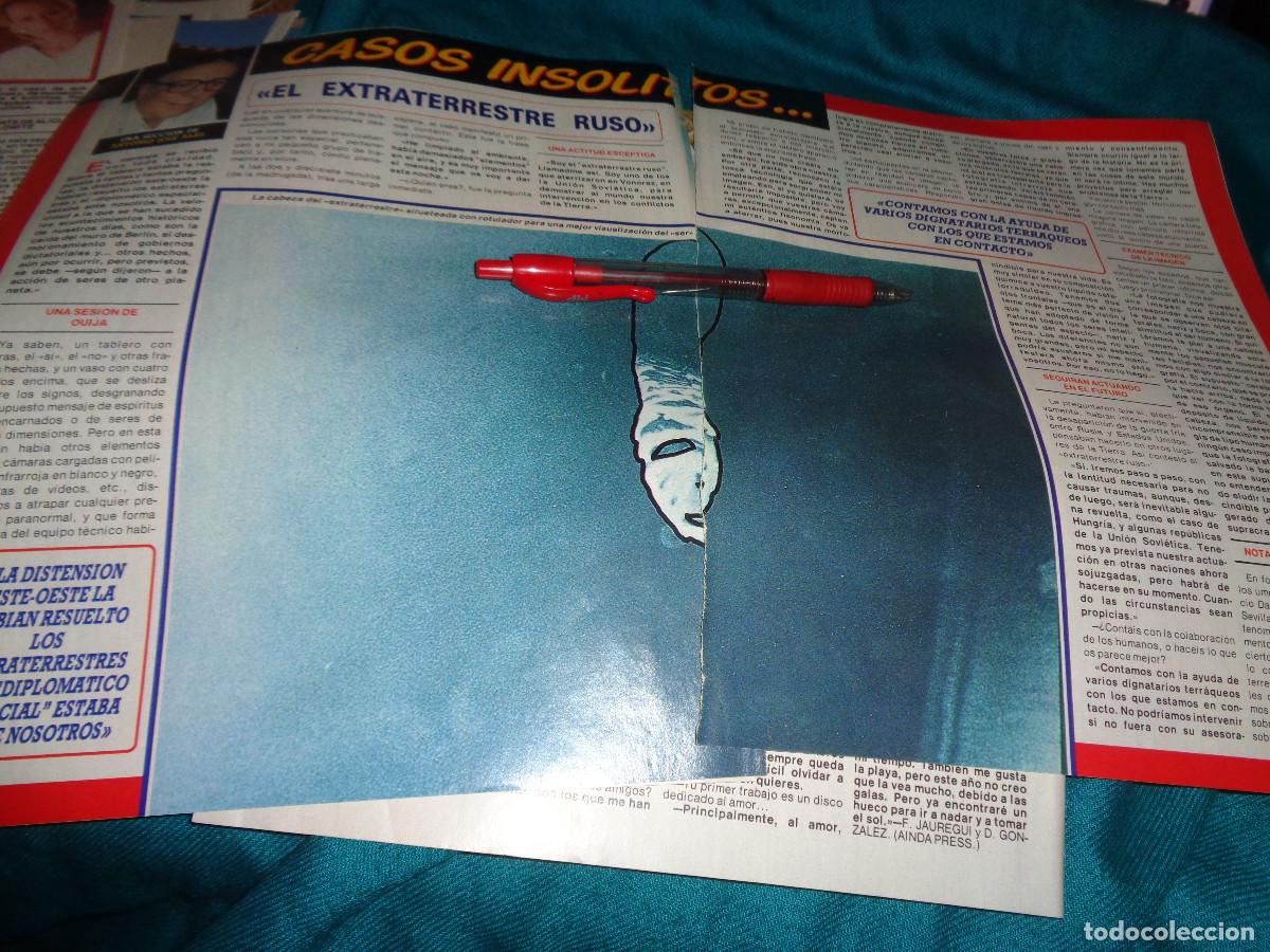 Coleccionismo de revista Diez Minutos: RECORTE : CASOS INSOLITOS : EL ESTRETERRESTRE RUSO. DIEZ MINUTOS, JUNIO 1990