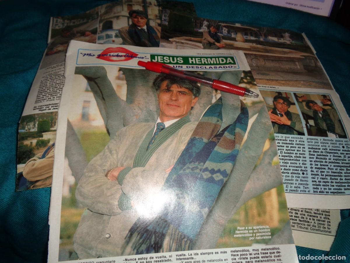 Sammeln von Zeitschriften Diez Minutos: RECORTE : ENTREVISTA A JESUS HERMIDA. DIEZ MINUTOS, ABRIL 1989