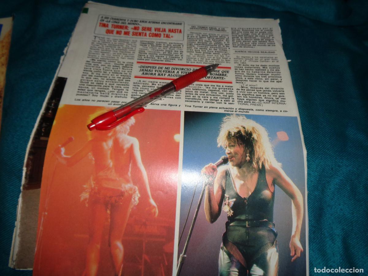 Collection Magazine Diez Minutos: RECORTE : TINA TURNER, EN LA CIMA DEL MUNDO. DIEZ MINUTOS, MAYO 1988
