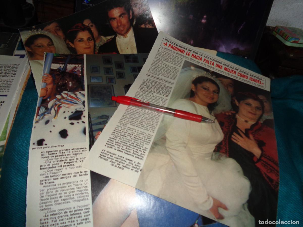 Coleccionismo de revista Diez Minutos: RECORTE : DECLARACIONES DE LA MEJOR AMIGA DE ISABEL PANTOJA. DIEZ MINUTOS, MAYO 1988