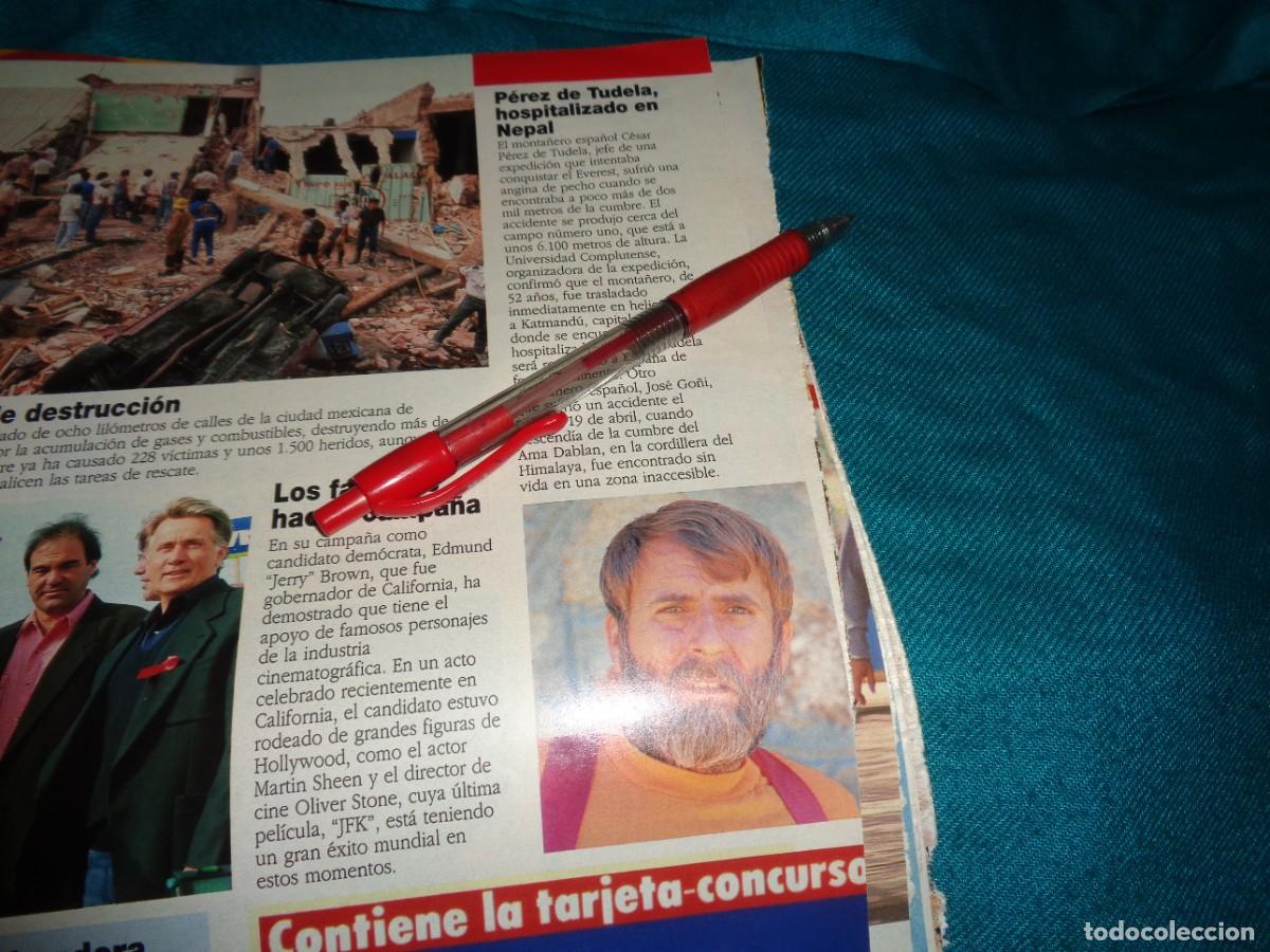 Coleccionismo de revista Diez Minutos: RECORTE : PEREZ DE TUDELA, HOSPITALIZADO EN NEPAL. DIEZ MINUTOS, MAYO 1992