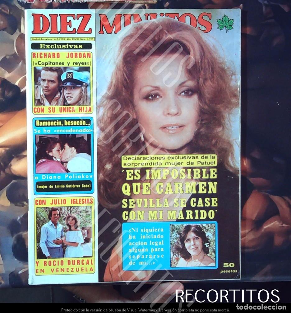 Coleccionismo de revista Diez Minutos: revista diez minutos 1393 con poster de mazinger z el doctor infierno loredana berte