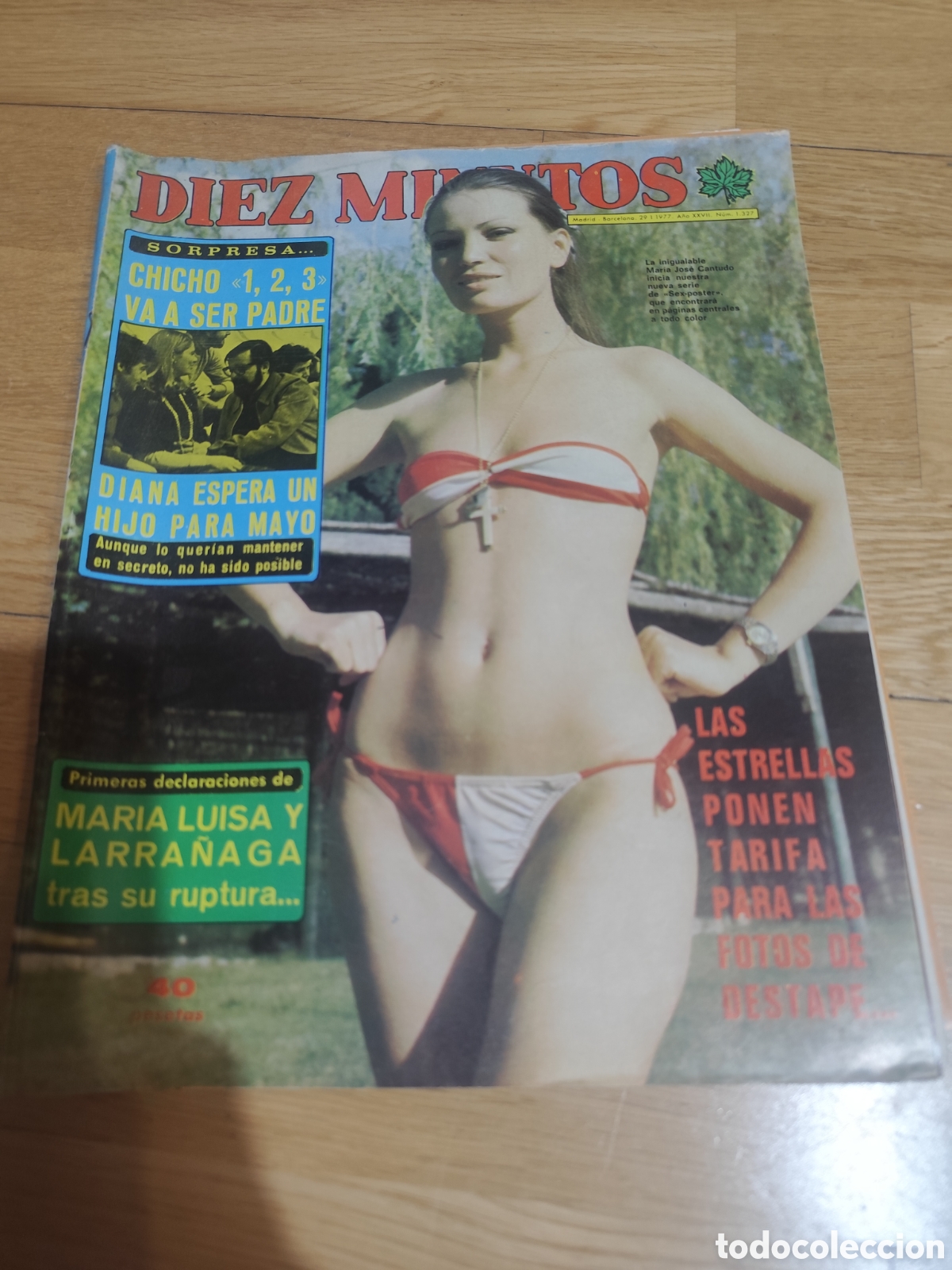 Coleccionismo de revista Diez Minutos: Diez minutos 1977 Un, dos, tres Sara Montiel Sara Montiel destape Cantudo Rosa Valenty Sam Melville