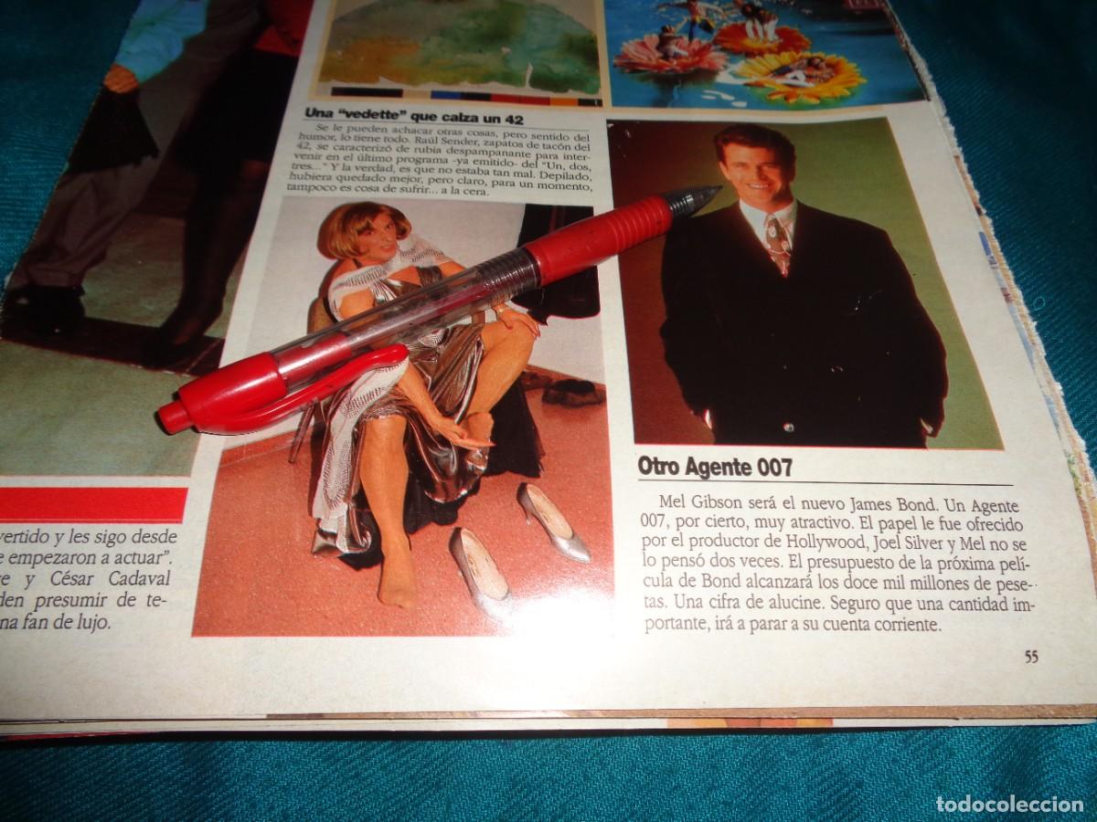 Coleccionismo de revista Diez Minutos: RECORTE : RAUL SENDER, VEDETTE, EN EL UN, DOS, TRES.... DIEZ MINUTOS, MAYO 1992