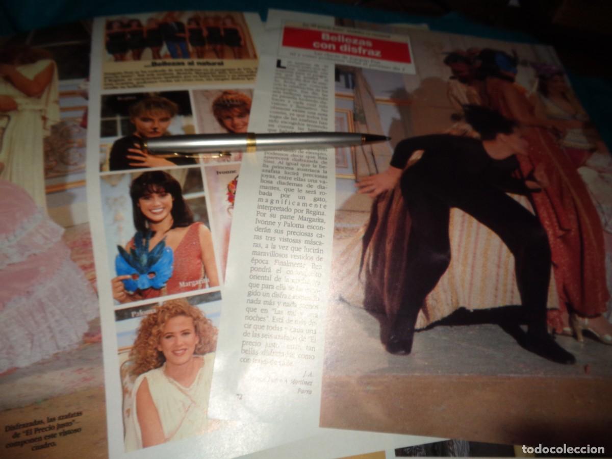 Coleccionismo de revista Diez Minutos: RECORTE : BELLEZAS CON DISFRAZ : EL PRECIO JUSTO. DIEZ MINUTOS, MARZO 1992