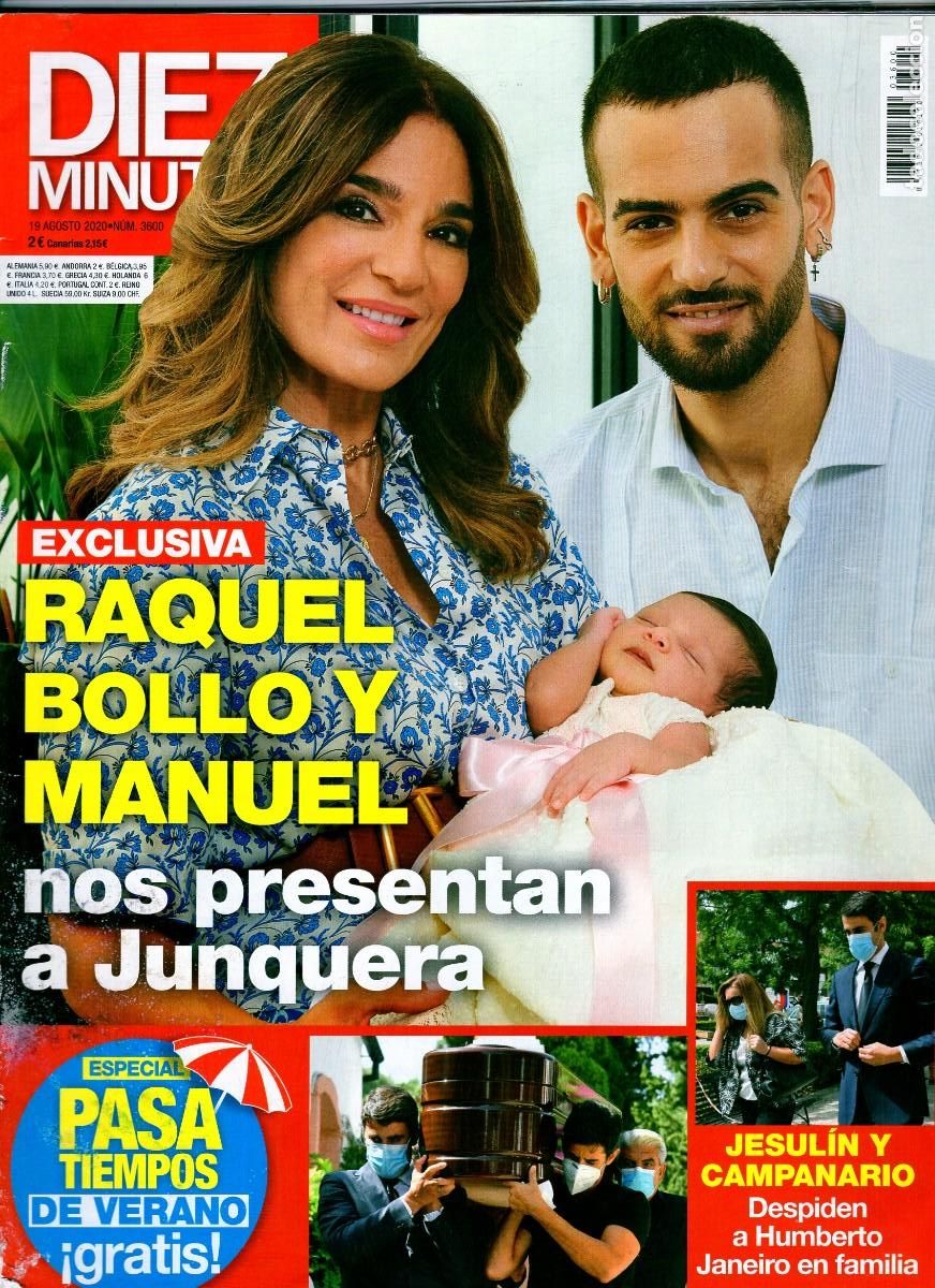 Coleccionismo de revista Diez Minutos: N&ordm; 3600 Revista DIEZ MINUTOS - 19 agosto 2020