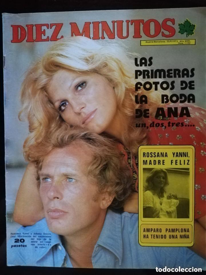 Coleccionismo de revista Diez Minutos: DIEZ MINUTOS N 1152 - Un Dos Tres - Salvador Dal&iacute; - Inma de Santis - Nino Bravo - Roc&iacute;o Jurado