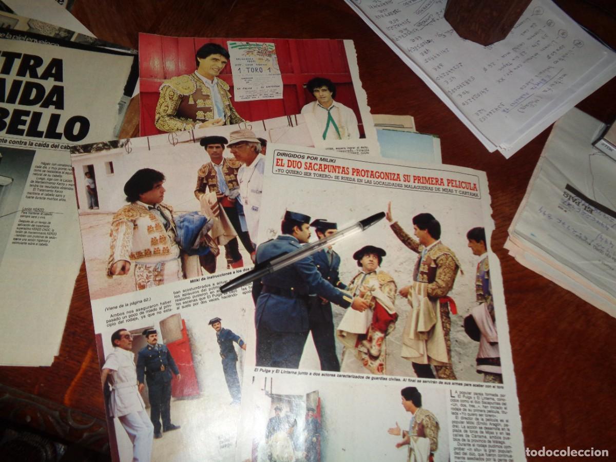 Coleccionismo de revista Diez Minutos: RECORTE : PRIMERA PELICULA PARA EL DUO SACAPUNTAS. MILIKI, DIEZ MINUTOS, OCTBRE 1987