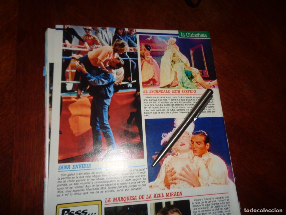 Coleccionismo de revista Diez Minutos: RECORTE : MADONNA, EL ESCANDOLA ESTA SERVIDO. DIEZ MINUTOS, OCTBRE 1990