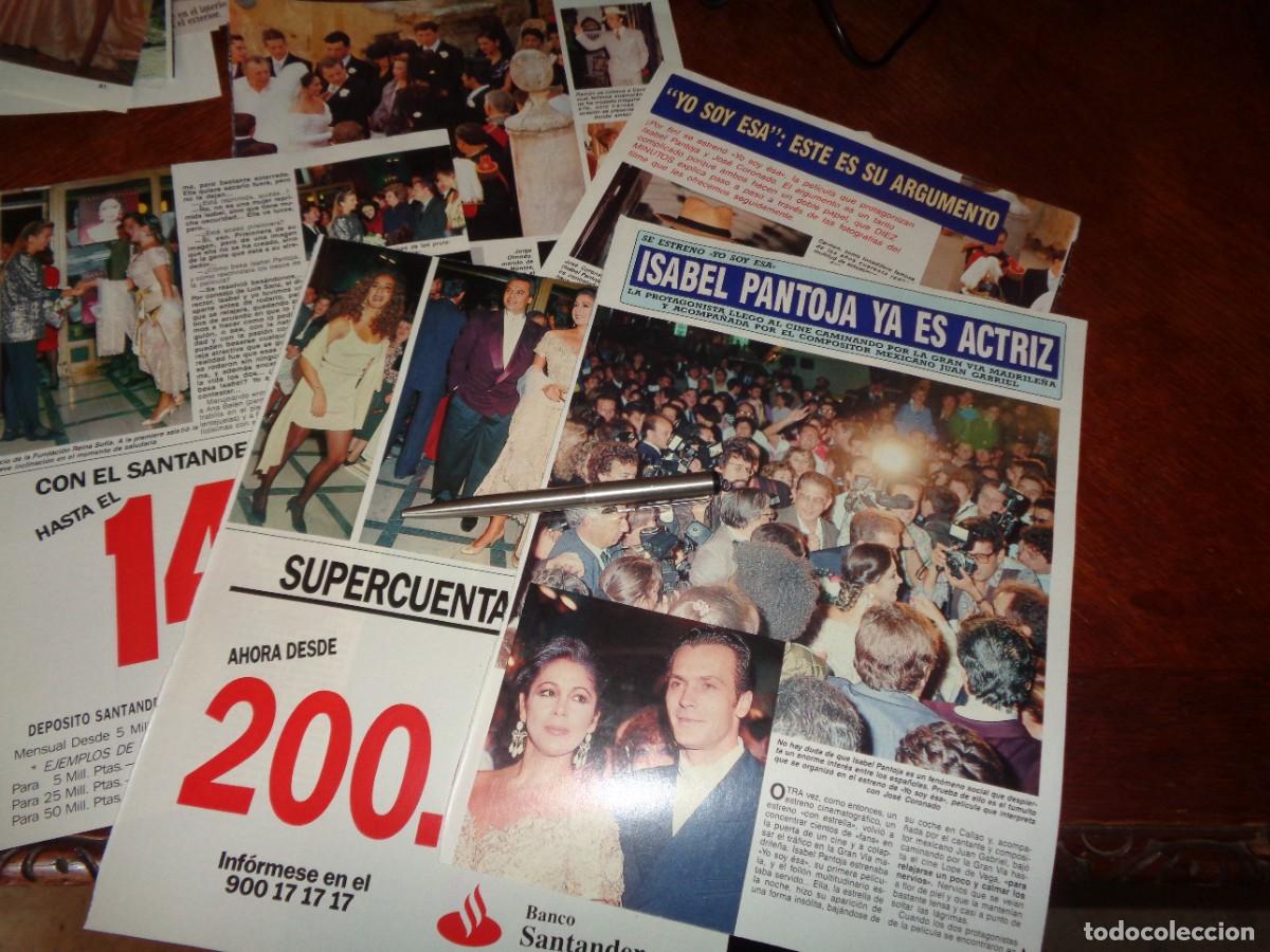 Coleccionismo de revista Diez Minutos: RECORTE : ISABEL PANTOJA, YA ES ACTRIZ. DIEZ MINUTOS, OCTBRE 1990