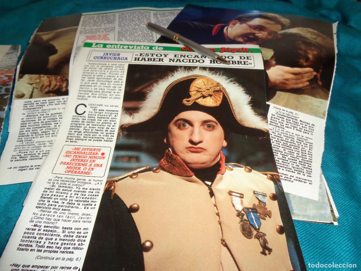 Sammeln von Zeitschriften Diez Minutos: RECORTE : ENTREVISTA A JAVIER GURRUCHAGA. DIEZ MINUTOS, ABRIL 1988
