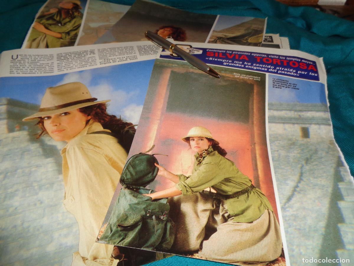 Sammeln von Zeitschriften Diez Minutos: RECORTE : ENTREVISTA A SILVIA TORTOSA. DIEZ MINUTOS, ABRIL 1988