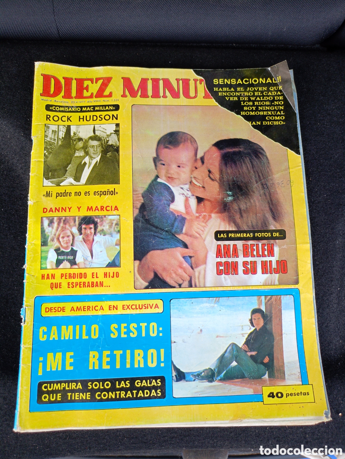 Coleccionismo de revista Diez Minutos: DIEZ MINUTOS - 1977 - N&ordm; 1339 - CAMILO SESTO, ANA BEL&Eacute;N, MARISA PAREDES, MAYRA 1, 2, 3, ABBA...
