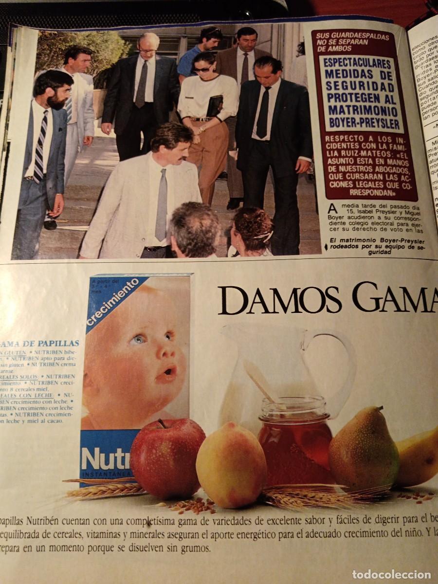 Coleccionismo de revista Diez Minutos: Isabel Preysler. Recorte revista