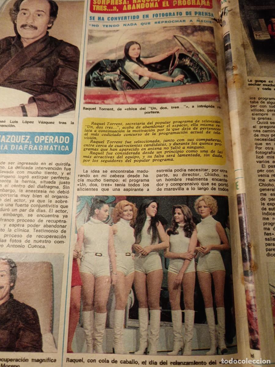Coleccionismo de revista Diez Minutos: Un, dos, tres. Recorte revista