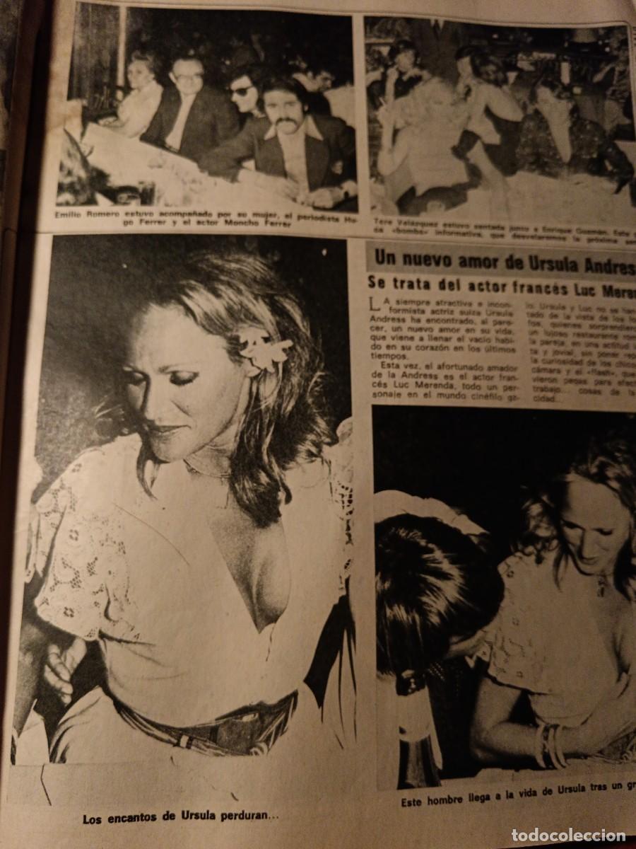 Coleccionismo de revista Diez Minutos: &Uacute;rsula Andress. Recorte revista