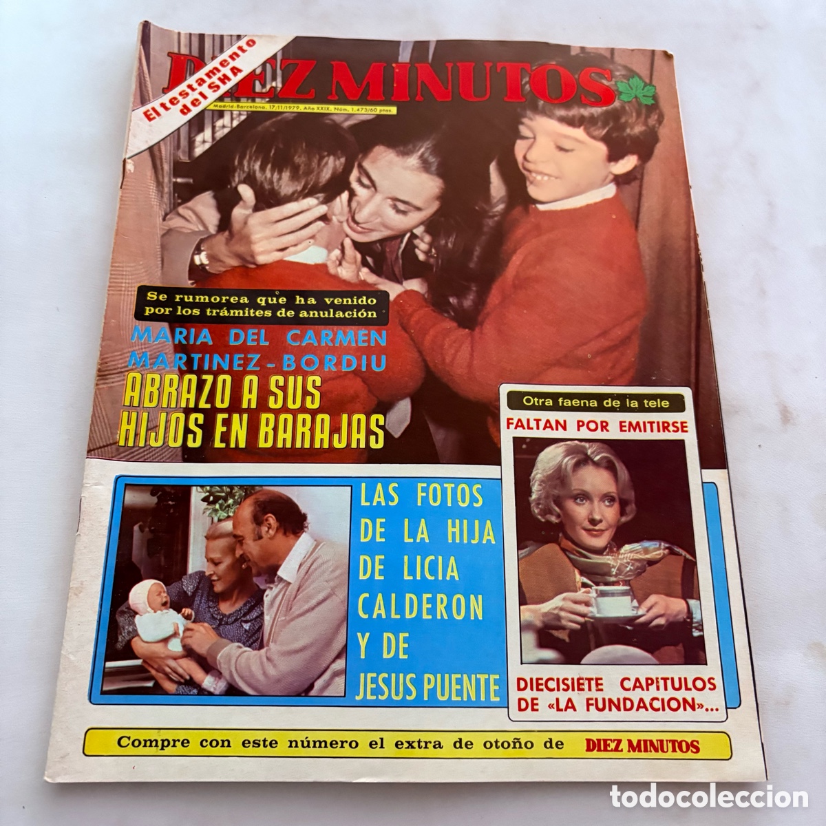 Coleccionismo de revista Diez Minutos: revista diez minutos n&ordm; 1473 poster MITA MEDICI