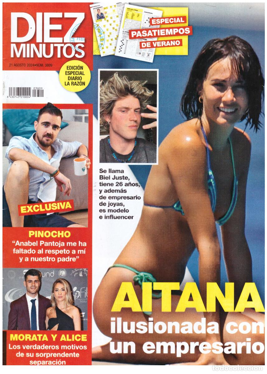 Coleccionismo de revista Diez Minutos: REVISTA DIEZ MINUTOS 3809: AITANA OCA&Ntilde;A / JULIO JOSE IGLESIAS / MARIUS BORG / EVA GONZALEZ