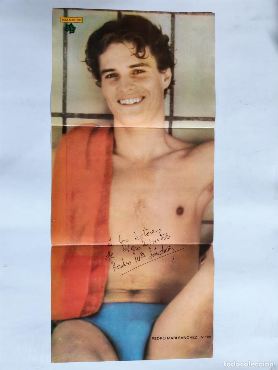 Coleccionismo de revista Diez Minutos: POSTER DE LA REVISTA DIEZ MINUTOS - TRIPTICO - PEDRO MARI SANCHEZ - N&ordm; 22