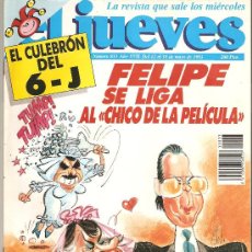 Coleccionismo de Revista El Jueves: JUEVES - LA REVISTA QUE SALE LOS MIÉRCOLES. Lote 22915615