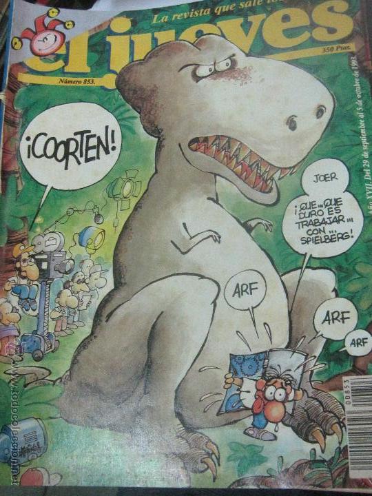 Sammeln von Zeitschriften El Jueves: REVISTA EL JUEVES N&ordm; 853 A&Ntilde;O XVII DEL 29 DE SEPTIEMBRE AL 5 DE OCTUBREDE 1993
