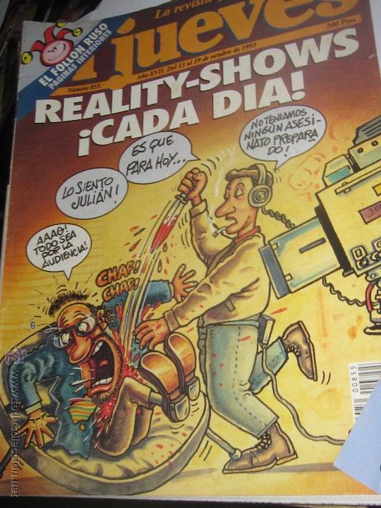Sammeln von Zeitschriften El Jueves: REVISTA EL JUEVES N&ordm; 855 A&Ntilde;O XVII DEL 13 AL 19 DE OCTUBRE DE 1993