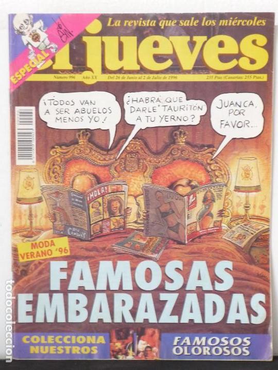Collectionnisme de Magazine El Jueves: REVISTA EL JUEVES. N&ordm;996. A&Ntilde;O1996.