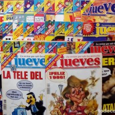 Coleccionismo de Revista El Jueves: REVISTA EL JUEVES. AÑO 1998. LOTE 13 NÚMEROS ENTRE 1076 Y 1122. Lote 101715879