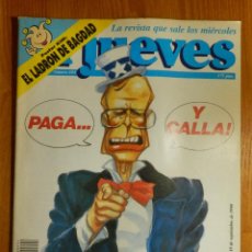 Coleccionismo de Revista El Jueves: REVISTA SEMANARIO DE HUMOR - EL JUEVES - AÑO XIV - NÚMERO 694 - AÑO 1990