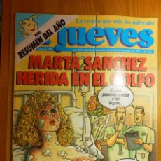Coleccionismo de Revista El Jueves: REVISTA SEMANARIO DE HUMOR - EL JUEVES - AÑO XIV - NÚMERO 709 - AÑO 1990