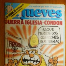 Coleccionismo de Revista El Jueves: REVISTA SEMANARIO DE HUMOR - EL JUEVES - AÑO XIV - NÚMERO 704 - AÑO 1990