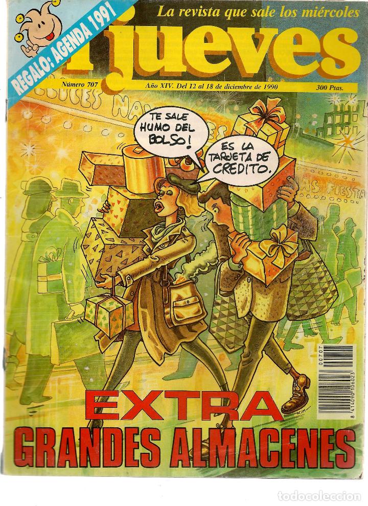Sammeln von Zeitschriften El Jueves: EL JUEVES. N&ordm; 707. 18 DICIEMBRE 1990. (P/B71)