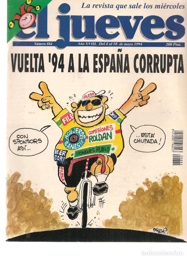 Collectionnisme de Magazine El Jueves: EL JUEVES. N&ordm; 884. 10 MAYO 1994. (ST/.1)