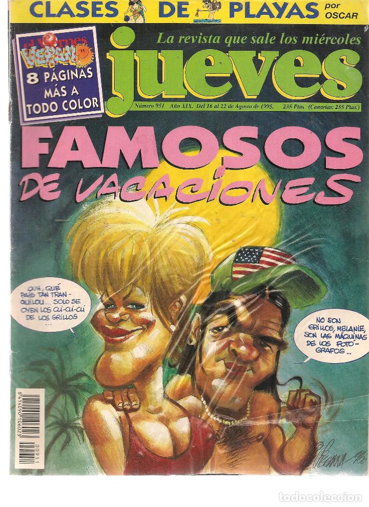 Collectionnisme de Magazine El Jueves: EL JUEVES. N&ordm; 951. 22 AGOSTO 1995. (ST/REVISTAS)