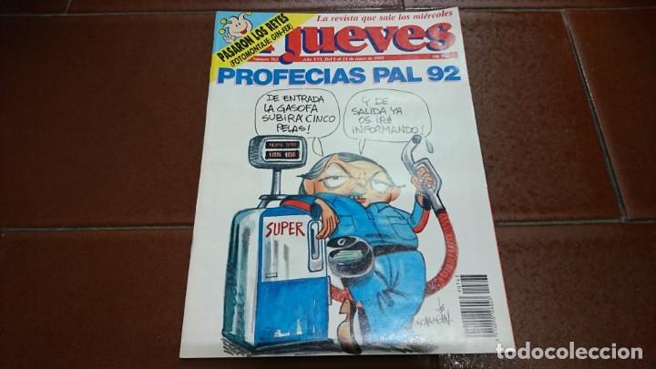 Colecionismo da Revista El Jueves: REVISTA EL JUEVES 1992 N&Uacute;MERO 763