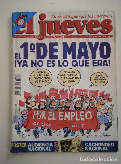 Collectionnisme de Magazine El Jueves: Revista El Jueves n&deg; 1040