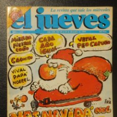 Coleccionismo de Revista El Jueves: REVISTA DE HUMOR - EL JUEVES Nº 656 AÑO 1989. YAS NAVIDAD NEL JUEBES.