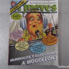 Coleccionismo de Revista El Jueves: REVISTA EL JUEVES Nº 471 JUNIO 1986. MUNDIALES Y ELECCIONES A MOGOLLON!