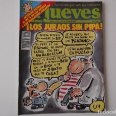 Coleccionismo de Revista El Jueves: REVISTA EL JUEVES Nº 749 OCTUBRE 1991. ¡LOS JURAOS SIN PIPA!. Lote 161071696