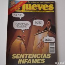 Coleccionismo de Revista El Jueves: REVISTA EL JUEVES Nº 757 NOVIEMBRE-DICIEMBRE 1991. SENTENCIAS INFAMES. Lote 151972410