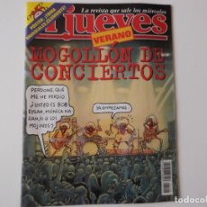 Coleccionismo de Revista El Jueves: REVISTA EL JUEVES Nº 1102 JULIO 1998. MOGOLLON DE CONCIERTOS. POSTER ¡TOMA MUNDIAL!