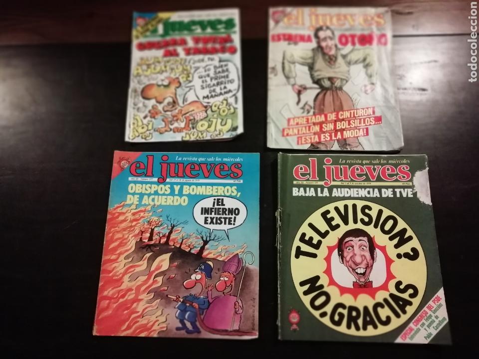 Colecionismo da Revista El Jueves: 4 revistas el jueves 538, 335, 117, 123