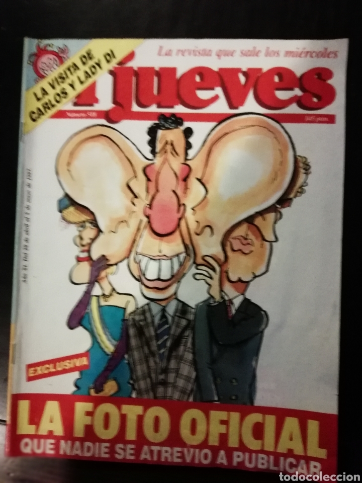 Sammeln von Zeitschriften El Jueves: Revista el jueves 518 pr&iacute;ncipe Carlos de Inglaterra 1987