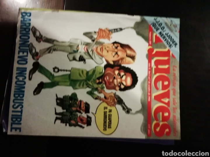 Sammeln von Zeitschriften El Jueves: Revista el jueves 488 barrionuevo 1986