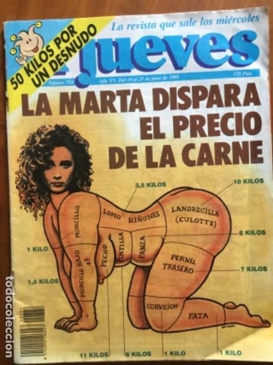 Sammeln von Zeitschriften El Jueves: El Jueves Marta S&aacute;nchez