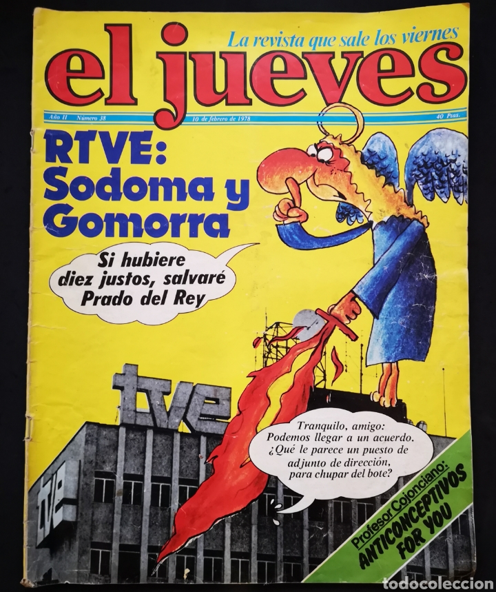 Sammeln von Zeitschriften El Jueves: EL JUEVES - N. 38 - 10 02 1978