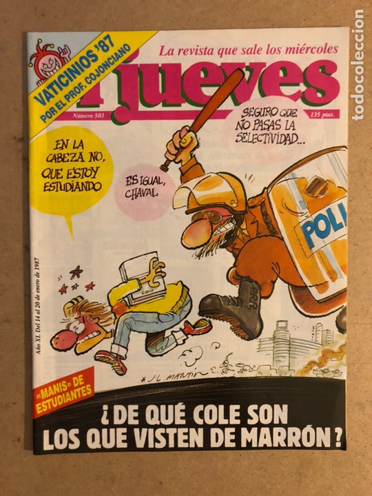 Sammeln von Zeitschriften El Jueves: EL JUEVES N&deg; 507 (ENERO, 1987).