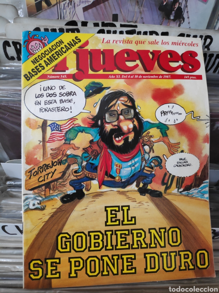 Sammeln von Zeitschriften El Jueves: El jueves n&uacute;mero 545 1987