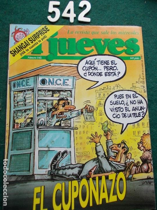 Sammeln von Zeitschriften El Jueves: REVISTA EL JUEVES N&ordm; 542